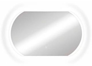 Зеркало с подсветкой Continent Polaris ЗЛП903 с сенсорным выключателем 120см